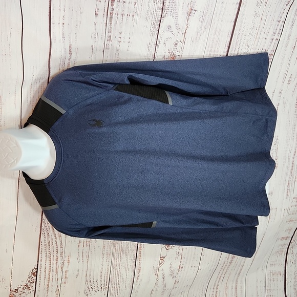 Spyder men's medium weight long sleeve shirt - Picture 1 of 7